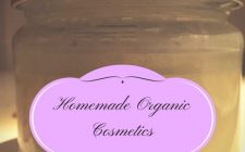 Homemade (Organic) Cosmetics