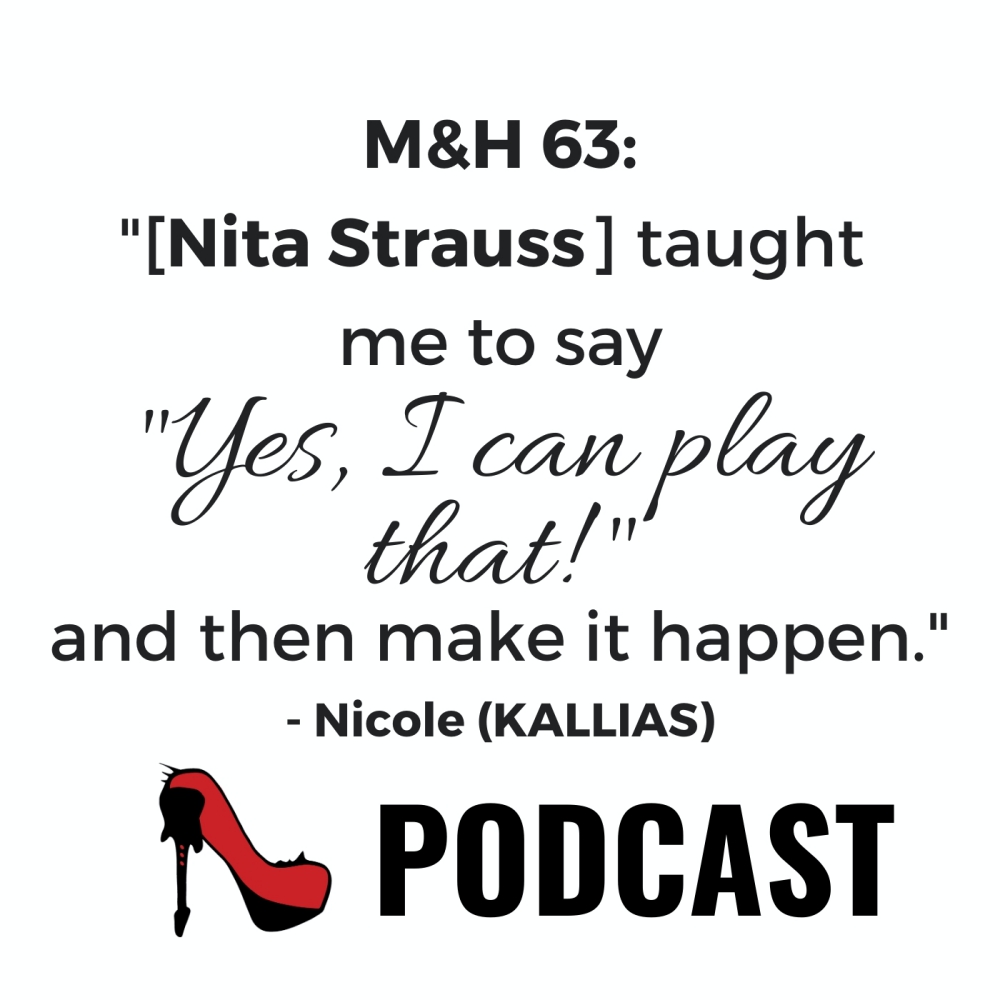A talk with 8-string Guitarist Nicole | Metal & High Heels Podcast 63